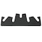Trapski LowPro XL Ski/Snowboard Rack Insert for Rooftop Cargo Box, Charcoal, Holds 5 Pairs of Skis LOWPRO5-XL-CHL - alternate 1